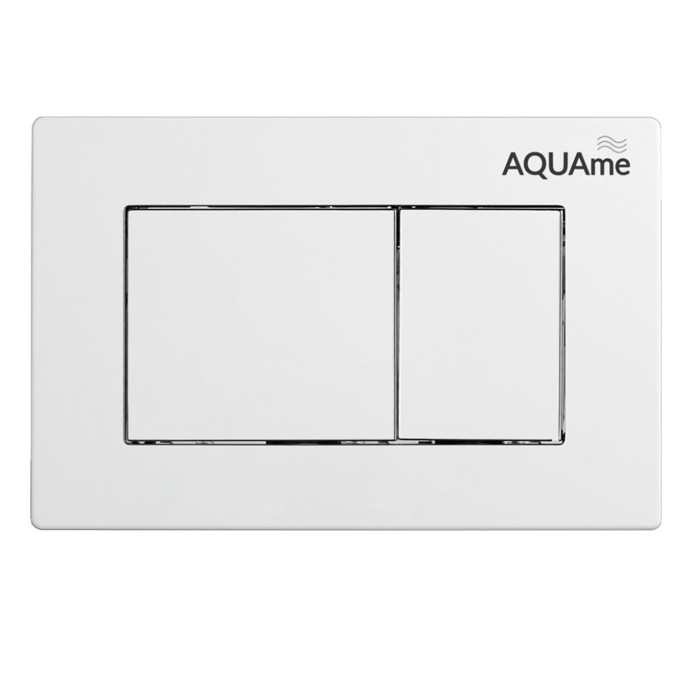 AQM4102W Панель смыва AQUAme, белый