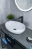 Раковина Gid D1469 51196 накладная белая 50x36x14.5