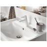 Смеситель для раковины Kludi Pure&Easy белый/хром 372929165