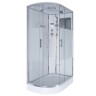 Душевая кабина Niagara Ultra NG-303-01R (120х80х220) низкий поддон(16см),стекло матовое,4 места