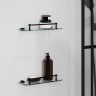Душевая кабина Niagara Standart ST120/80/15QR/KL/BKT (120х80х225) поддон низкий(15см),черный,стекло прозрачное,3 места