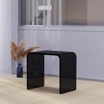 Стул для душа Veconi ST-AC-1TB, 425*280*390, полупрозрачный