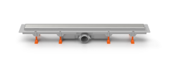 Душевой желоб MILLEAU Multi*2 в 1 M550MB с комбинированным затвором и чёрной двухсторонней решеткой