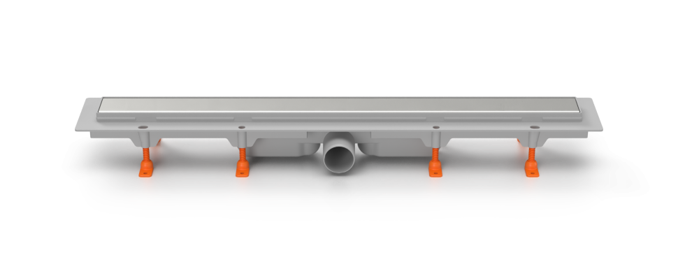 Душевой желоб MILLEAU Multi*2 в 1 M550MB с комбинированным затвором и чёрной двухсторонней решеткой