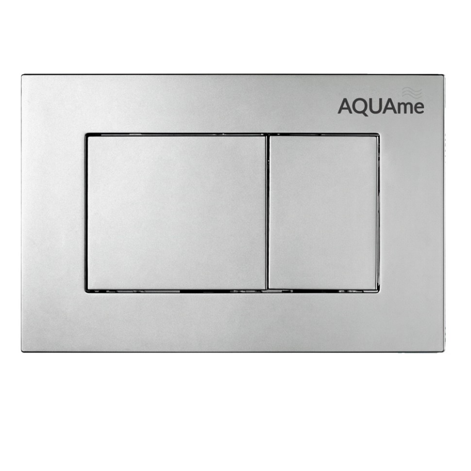 AQM4102S Панель смыва AQUAme, сатиновый