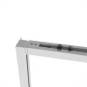 Душевая дверь Slim Soft VDS-1SS120CL, 1200, хром, стекло прозрачное