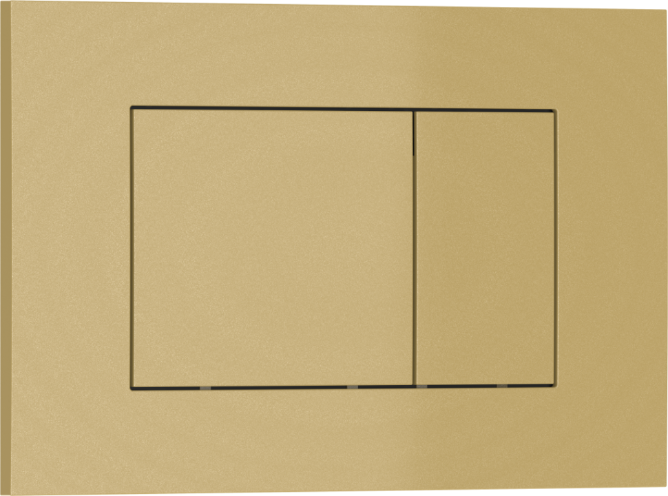 Комплект 2в1 IBERICA BLANCA инсталляция SILENCIO MINI, кнопка смыва ESTI-S золото матовое (IB.001M.854)