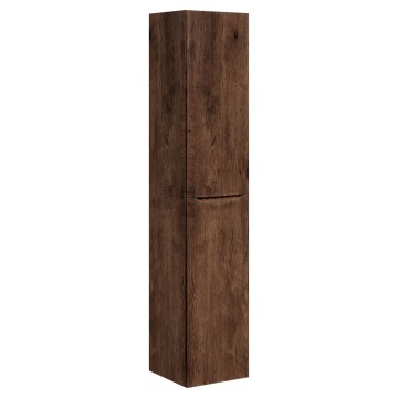 Шкаф Миа (Mia) VSC-2M170RW-L подвесной, 1700*350*350, Темное дерево (R.Wood), левый