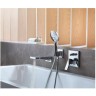Смеситель для ванны Hansgrohe Metropol 32545700 белый матовый