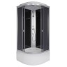 Душевая кабина Niagara Eco E80/40/TN (80х80х215) высокий поддон(40см),стекло тонированное,4 места