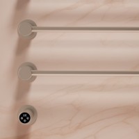 Полотенцесушитель электрический Vincea VTD-2H1BN, брашированный никель, таймер