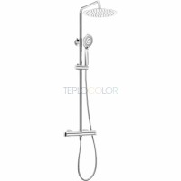 Душевая колонна, со смесителем для душа, термостатической