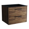 База под раковину Vincea  Chiara 2D 600 подвесная, 2 выкатных ящика soft-close, C.Oak
