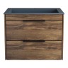 База под раковину Vincea  Chiara 2D 600 подвесная, 2 выкатных ящика soft-close, C.Oak
