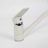 Смеситель для кухни низкий Uperwood ECON UPD-001-01, белыйатовый