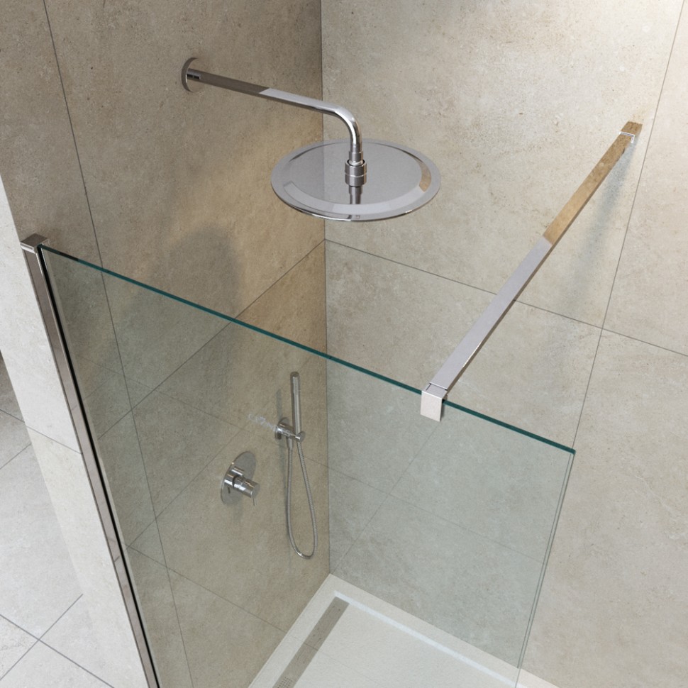 Душевая перегородка CEZARES LIBERTA-L-2-90-120-C-Cr