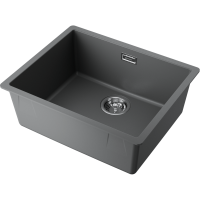 Кухонная мойка Omoikiri Yamakawa 55T Integra-PL Tetogranit/платина