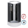 Душевая кабина Niagara Classic NG-3501-14BK (90х90х200) средний поддон(26см),стекло тонированное,4 места