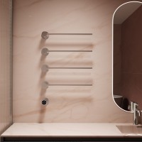 Полотенцесушитель электрический Vincea VTD-2H1CH, хром, таймер