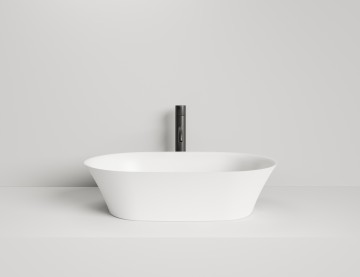 Раковина накладная MONA 600х390х165 S-Stone Матовое