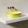 Раковина накладная MONA 600х390х165 S-Stone Матовое