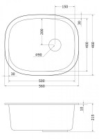 Мойка EMAR EMQ-1560.P EMQ-1560.P Барит