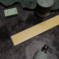 Душевой лоток Veconi Stesso Gold 900