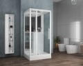 Душевая кабина Grossman Style GR161 (90x90x215) дверь распашная,5 мест