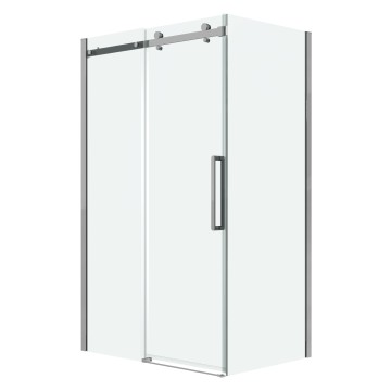 Душевое ограждение Grossman Classic 100.K33.04.110.10.00-200.K33.04.70.10.00 (110х70х195) раздвижная,хром,стекло прозрачное,2 места