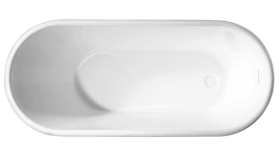 Акриловая ванна ABBER AB9272-1.7 белая