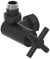 Вентиль 3D левый крест (G 1/2&quot; НР х G 3/4&quot; НГ)