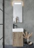 Зеркало для ванной комнаты SANCOS Solo 350х800 с подсветкой, арт. SL35