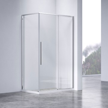 Душевой уголок Слим-Н (Slim-N) VSR-4SN8012CL, 1200*800, хром, стекло прозрачное