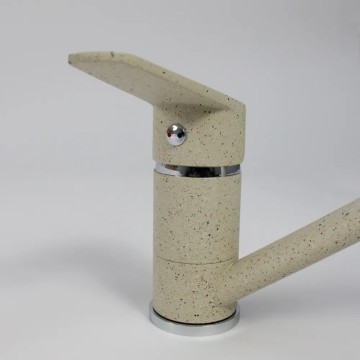 Смеситель для кухни низкий Uperwood ECON UPD-001-02, бежевыйатовый