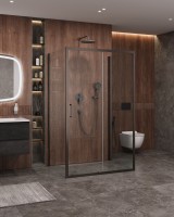 Душевой уголок CEZARES MOLVENO-AH-12-160/90-C-GM-IV