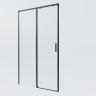 Душевая дверь Soft 2 VDS-3SO2100CLB, 1000, черный, стекло прозрачное