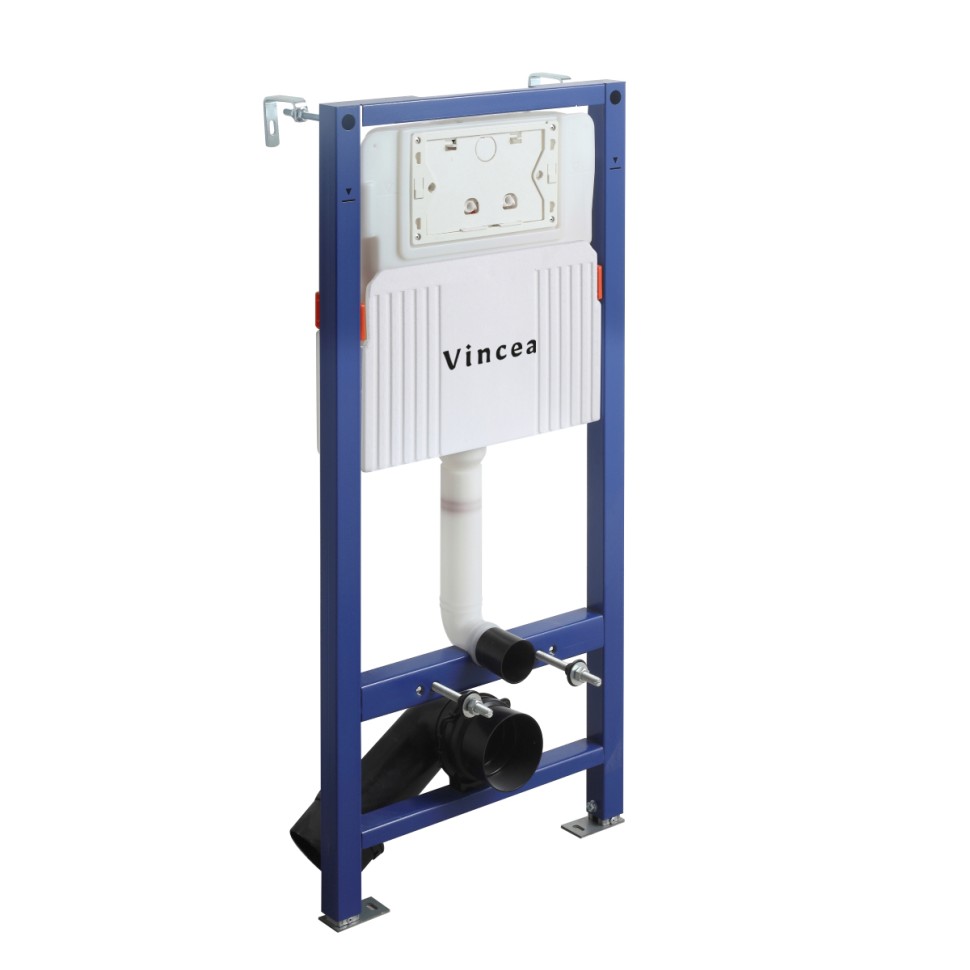 Инсталляция для подвесного унитаза Vincea VIS-2508, 500*1000, цвет сине-белый