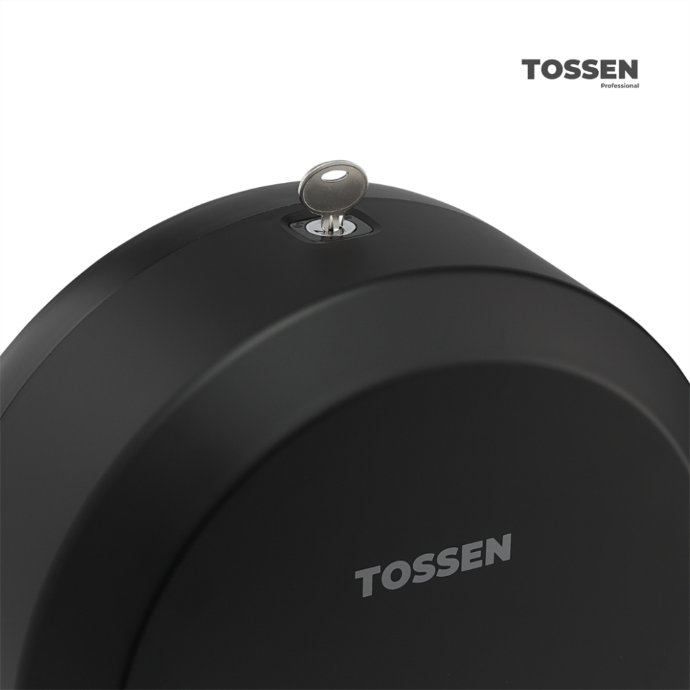 TOSSEN D-7316 PB - диспенсер туалетной бумаги (коллекция «Матовый чёрный»)