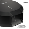 TOSSEN D-7316 PB - диспенсер туалетной бумаги (коллекция «Матовый чёрный»)