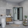 Душевая кабина Niagara Classic NG-6708-14F (90х90х215) высокий поддон(40см),черный,стекло прозрачное,4 места