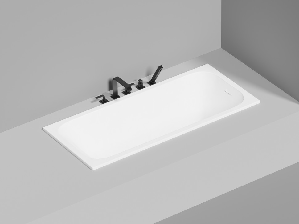 Ванна встраиваемая ORLANDA KIT 160x70 покраска по RAL полностью S-Sense Матовое