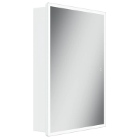 Зеркальный шкаф для ванной комнаты SANCOS Cube 600х140х800 с подсветкой, арт.CU600
