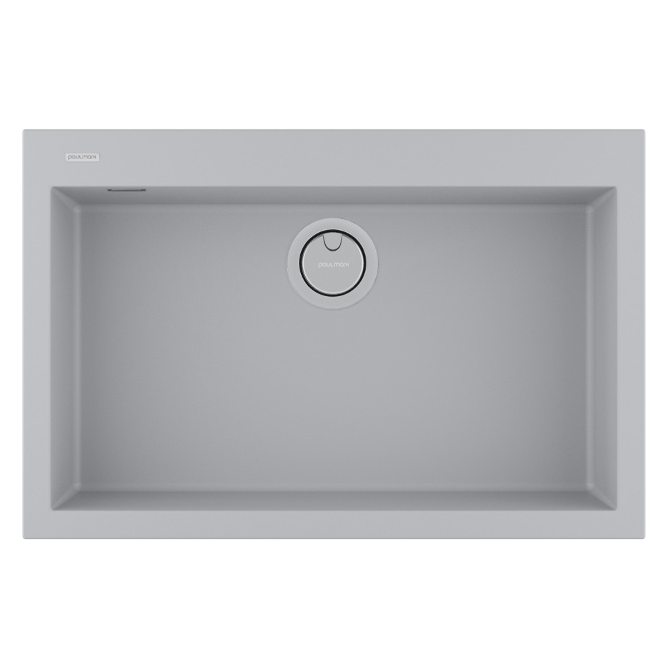 Мойка DECORATION 76, ACRYSTONE, PM937650-UGR, URBAN GREY, 760х500 мм, Paulmark