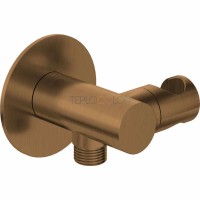 Кронштеин для подключения шланга, круглые, с держателем для лейки