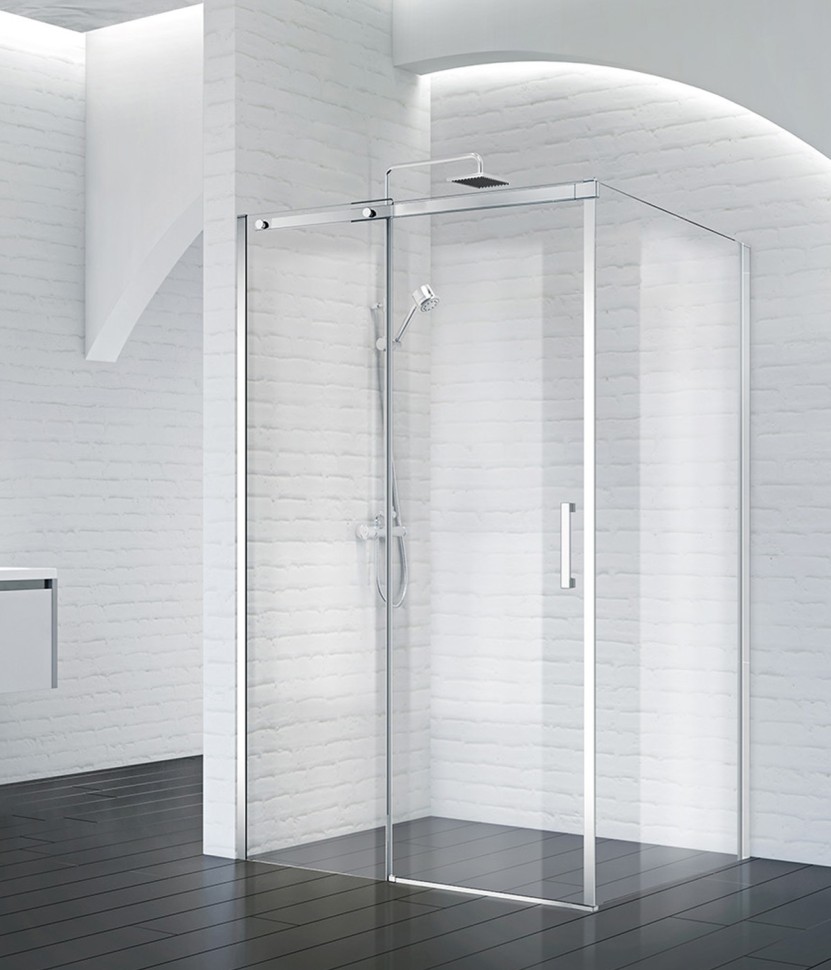 Душевой уголок BelBagno ACQUA-AH-1-100/80-C-Cr
