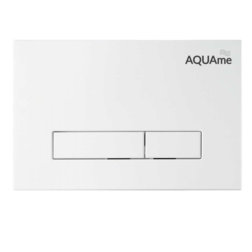 AQM4103W Панель смыва AQUAme, белый