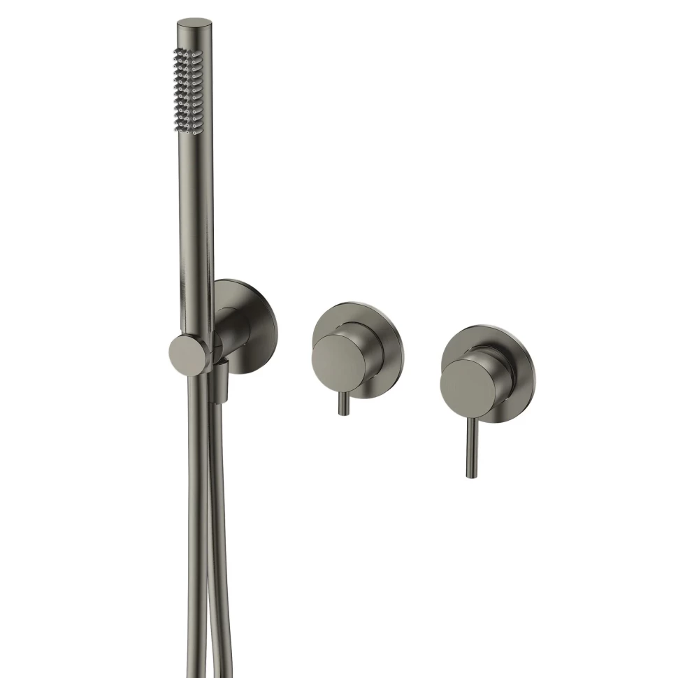 Смеситель для ванны с душем AQUAme Siena встраиваемый AQM8805GM