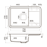 Кухонная мойка Omoikiri Tasogare 78-PA Artgranit/пастила