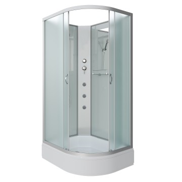 Душевая кабина Niagara Classic NG-33294-14LBKG (120х90х200) средний поддон(26см),стекло матовое,4 места