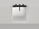 Раковина накладная ARMONIA SQUARE 02 450х450х250 S-Stone Матовое